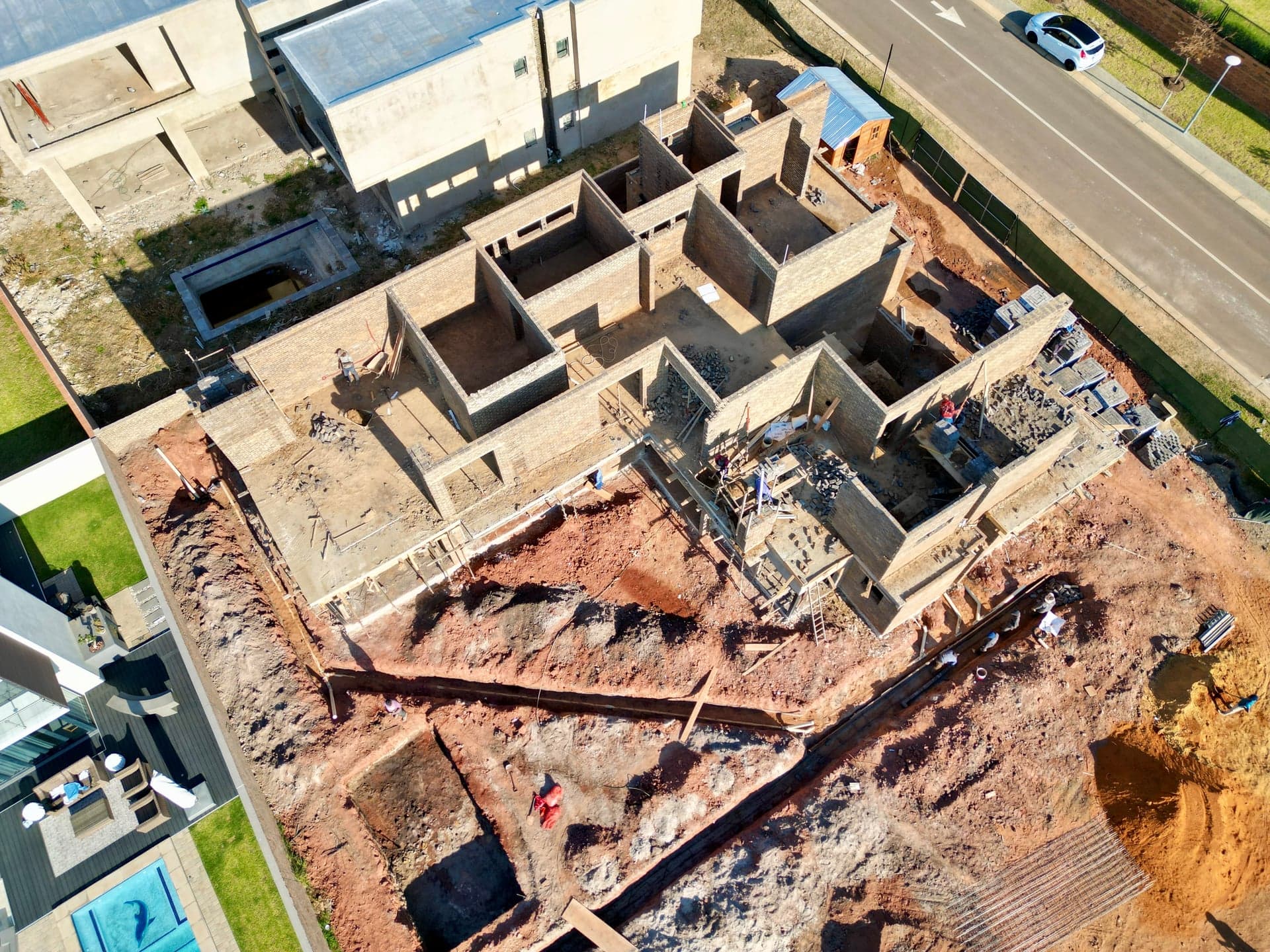 Construct — Slab to handover